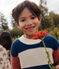 Children's Stripy Cotton Pullover AVALANCHE white/MULTICO