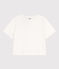Women's Boxy Cotton T-Shirt MARSHMALLOW white