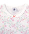 Chemise de nuit fille manches longues imprimée ECUME white/MULTICO white
