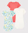 Baby Girls' Short-Sleeved Bodysuit - 3-Pack variante 1