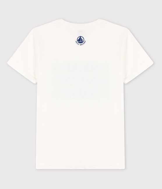Plain Cotton T-Shirt MARSHMALLOW white