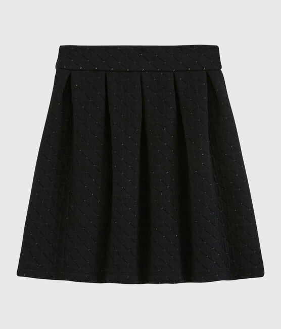 Women's skirt NOIR black/ARGENT