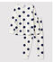 Unisex Graphic Print Organic Cotton Pyjamas MARSHMALLOW white/MEDIEVAL blue