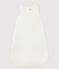 Babies' Velour Sleeping Bag MARSHMALLOW white