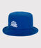 Children's plain cotton sunhat SURF blue