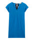 Women's linen short-sleeved dress