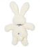 Unisex baby musical rabbit comforter MARSHMALLOW white
