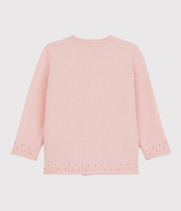 Babies' Knitted Cardigan pink