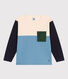 Boys' long-sleeved cotton T-shirt