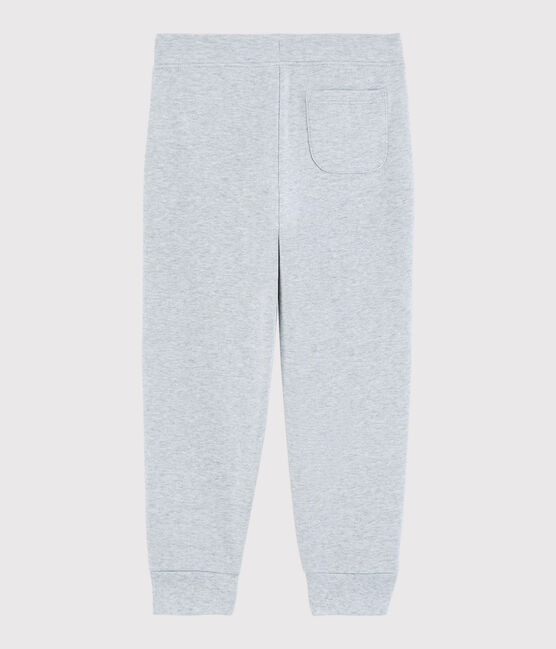Boys' Fleece Jogging Bottoms POUSSIERE CHINE grey