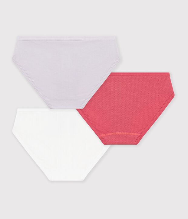 Lot de 3 culottes  en coton multicolor