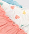 Children's frilly heart-print cotton knickers - 3-Pack variante 1