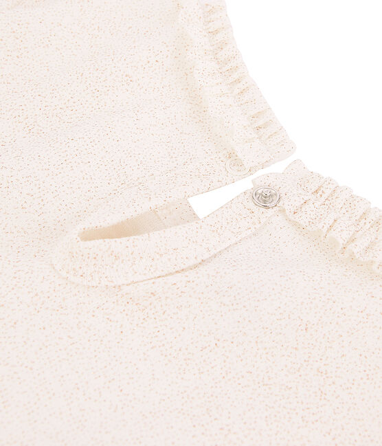 Long sleeved milleraies T-shirt MARSHMALLOW white/COPPER pink