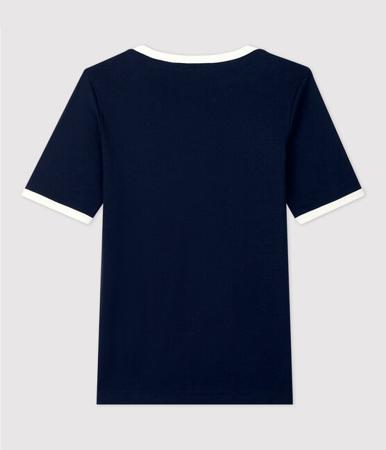 Women's Cotton T-Shirt SMOKING blue