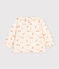 Babies' Bird Patterned Cotton Gauze Blouse AVALANCHE white/MULTICO