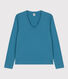 Women's Straight V-Neck Cotton T-Shirt