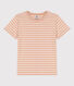 Women's Straight Round-Neck Cotton T-Shirt
