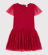 Girls' Short-Sleeved Dress