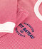 Children's Unisex Pinstriped Cotton Pyjamas CORRIDA red/MARSHMALLOW white