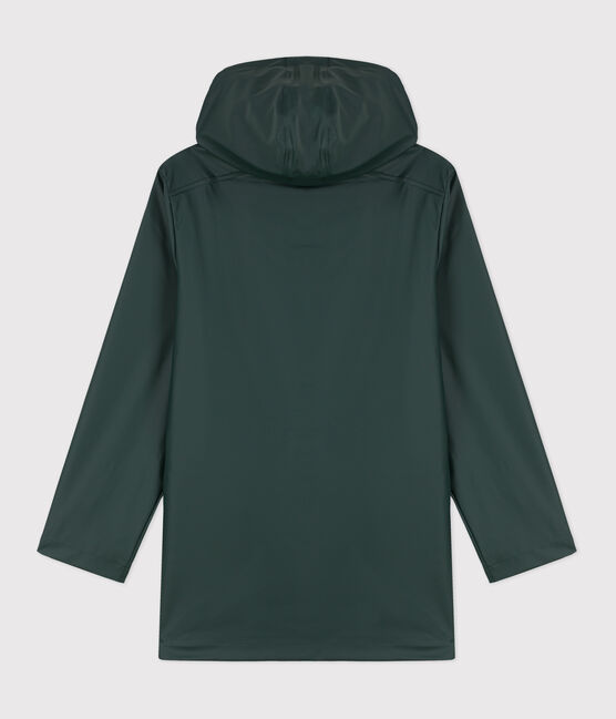 Iconic Recycled Fabric and Organic Cotton Raincoat SHERWOOD green