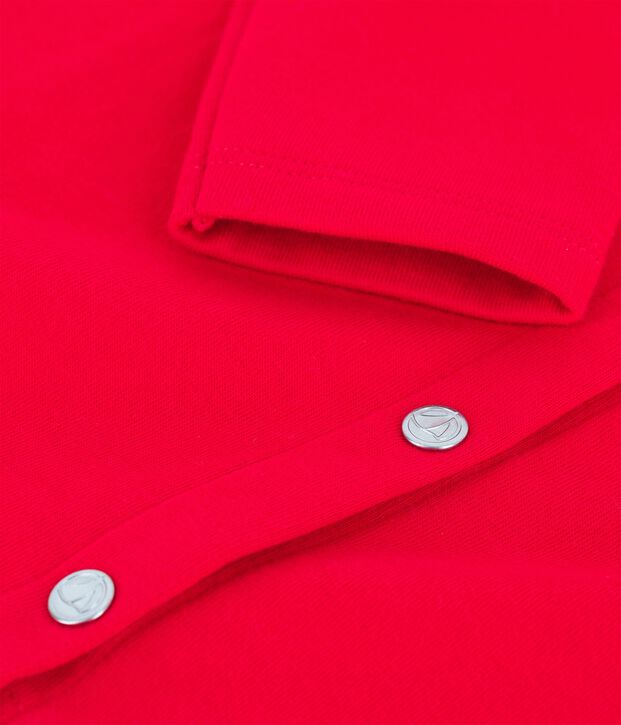 Girls' Cotton Cardigan red