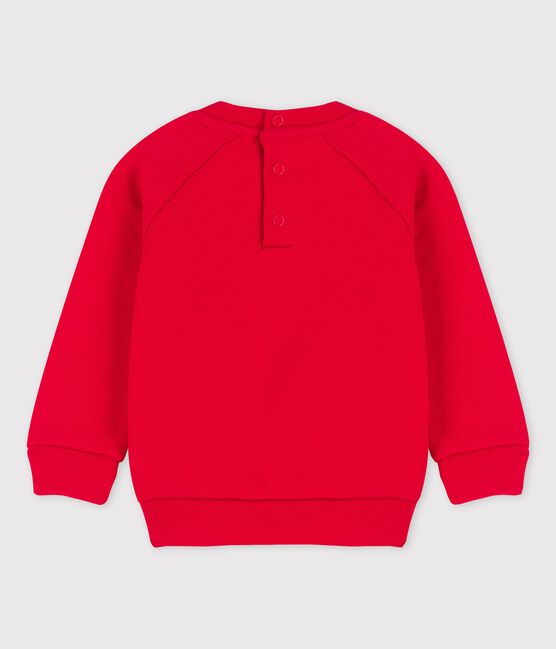 Babies' Fleece Sweatshirt TERKUIT red