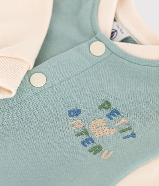 Babies' fleece jumpsuit PAUL /AVALANCHE