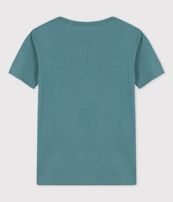 Women's Iconic Cotton V-Neck T-Shirt BRUT green