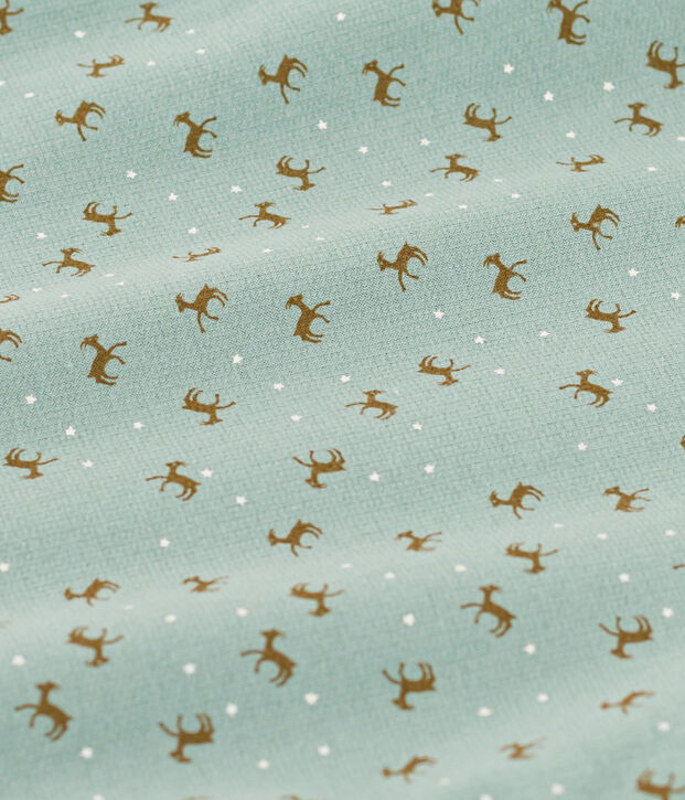 Babies' Patterned Fleece Pyjamas green/multicolor