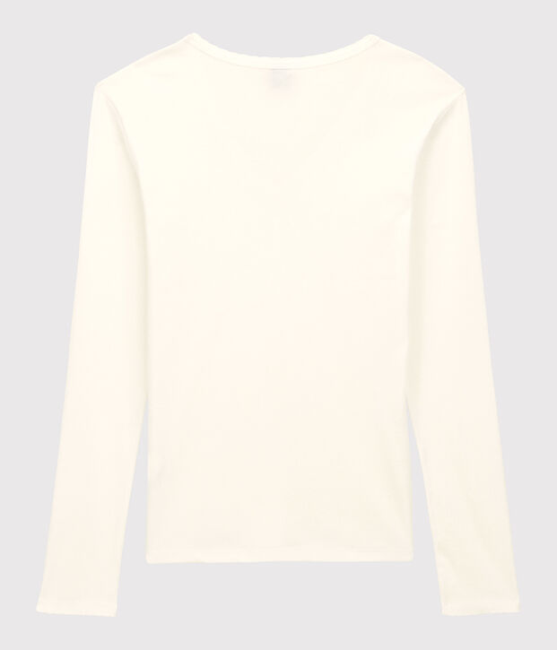 Women's Iconic Cocotte Stitch Cotton T-Shirt white
