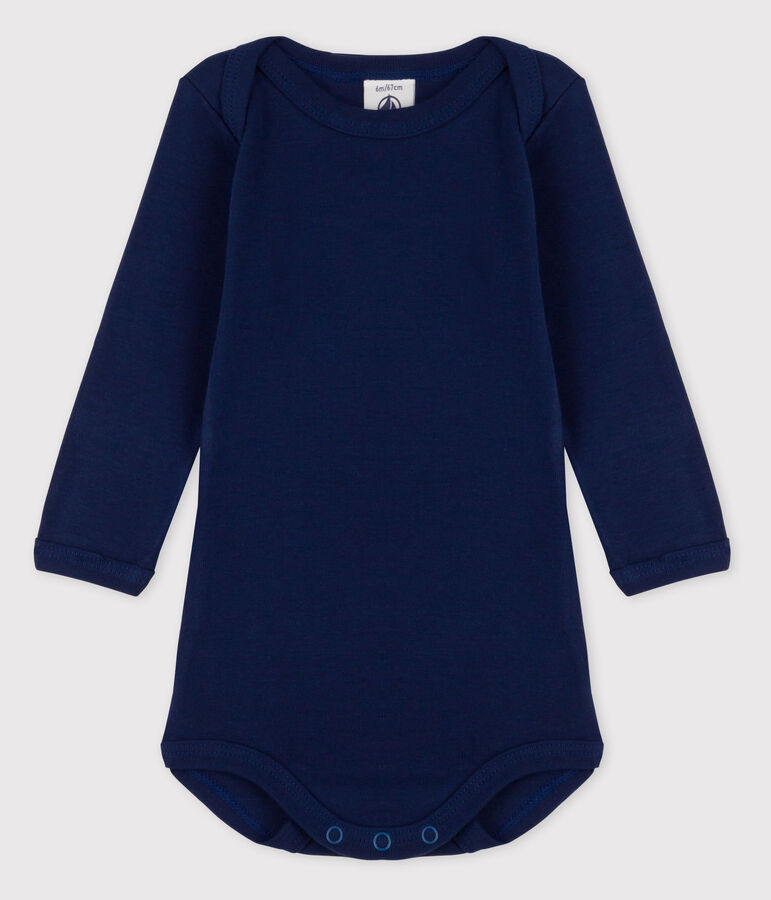 Baby Girls' Long-Sleeved Bodysuit MEDIEVAL blue