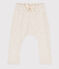Babies' Thick Jersey Trousers MONTELIMAR CHINE beige