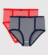 Women's High-Waisted Organic Cotton Briefs - 2-Pack
