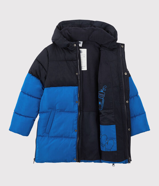 Unisex Long Coat SMOKING blue/RUISSEAU