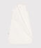 Babies' TOG 3 velour sleeping bag MARSHMALLOW white