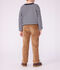 Children's straight corduroy trousers LATTE