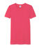 Women's striped tee Gloss pink