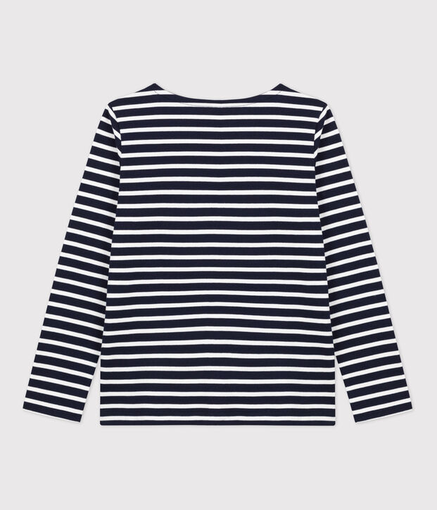 Women's Breton Cotton Top blue/white