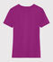 Women's Iconic V-Neck Cotton T-Shirt purple