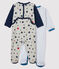 Baby Boys' Ribbed Sleepsuit - 2-Pack variante 1