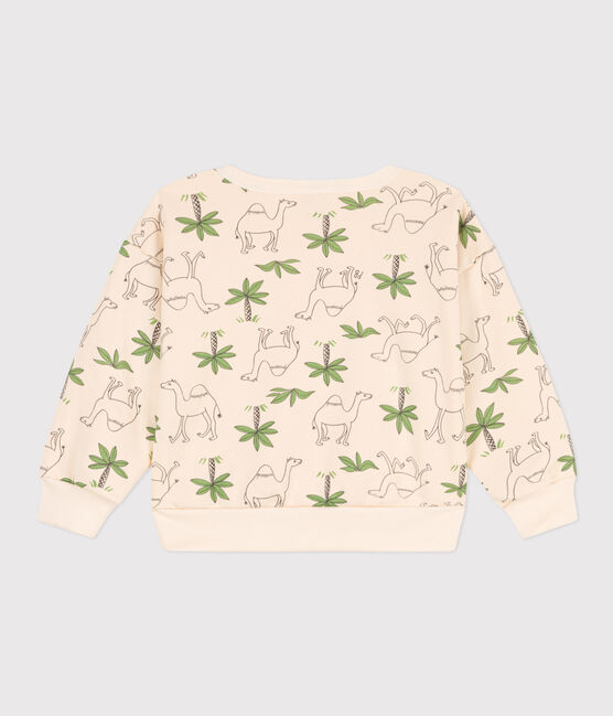 Children's Unisex Fleece Sweatshirt AVALANCHE white/MULTICO