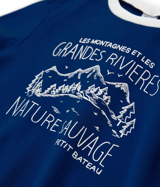 Boys' T-Shirt LIMOGES blue