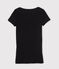 Women's Iconic Cotton V-Neck T-Shirt NOIR black