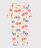 Babies' Bike Themed Cotton Sleepsuit AVALANCHE white/MULTICO