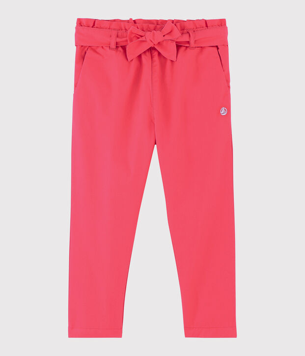 Girls' Serge Trousers pink