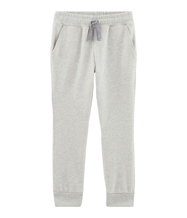 Boys' Jersey Trousers POUSSIERE CHINE grey