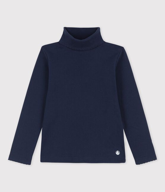Children's Unisex Cotton Roll Neck SMOKING blue