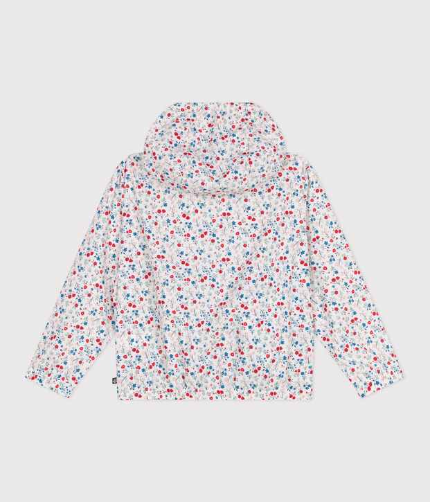 Children's Ultra-lightweight Windbreaker white/multicolor
