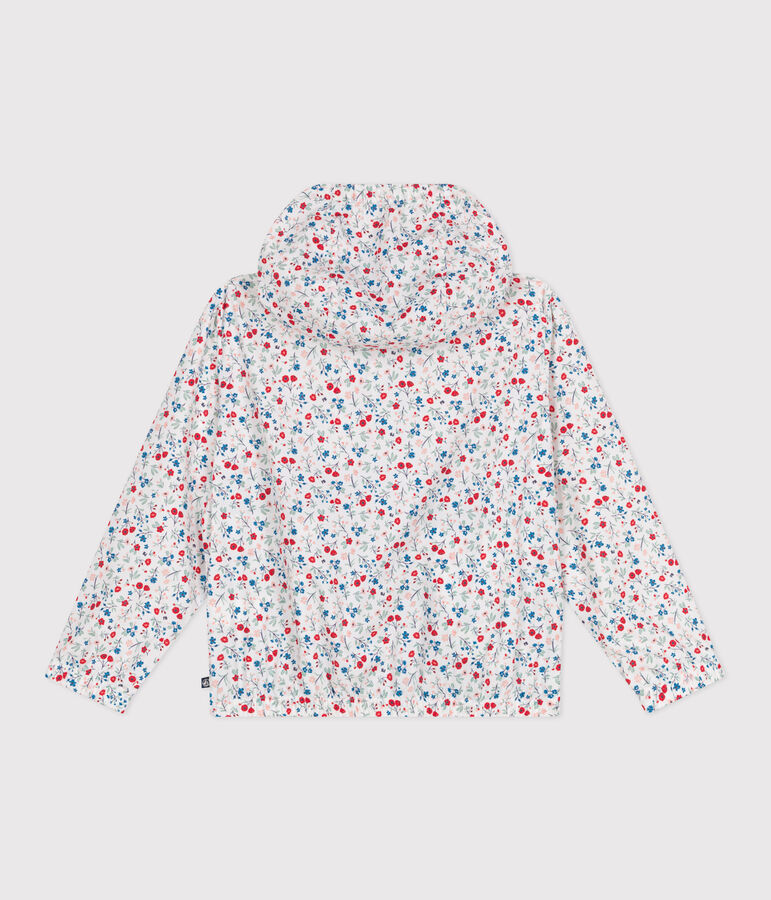 Children's Ultra-lightweight Windbreaker white/multicolor