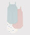 Sealife Themed Cotton Vest Bodysuits - 3-Pack variante 1